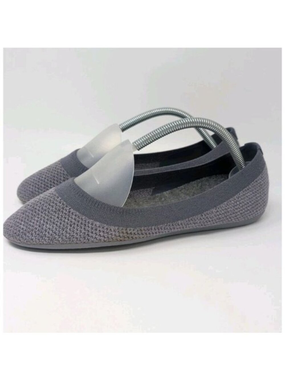 Allbirds Tree Breezers Ballet Flat shoes Women's Size 10 Eco-Friendly Knit gray